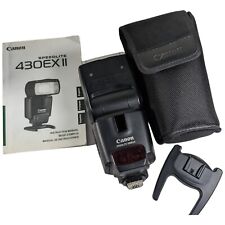 Suporte para sapata flash Canon Speedlite 430EX II, com bolsa e suporte, manual do usuário comprar usado  Enviando para Brazil