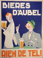 Original poster bieres d'occasion  Expédié en Belgium