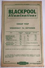 British railways handbill for sale  PRESTON