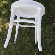 Wooden white stool for sale  Stratford