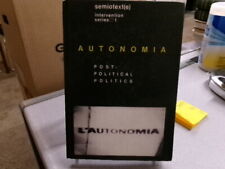 Autonomia, nova edição: Jornal de Política Pós-Política (Semiotexto(e)),, usado comprar usado  Enviando para Brazil