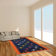 Muebles indios de decoración del hogar, alfombra de área, sala de estar algodón Punjabi textil, alfombra segunda mano  Embacar hacia Argentina