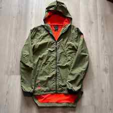 Chaqueta Rompevientos Adidas Derrick Rose Ejército Verde Naranja con Cremallera Para Hombre Talla Pequeña, usado segunda mano  Embacar hacia Argentina