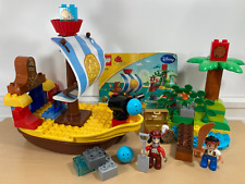 LEGO DUPLO Disney 10514 Jake's Pirate Ship Bucky 100% COMPLETO E instrucciones segunda mano  Embacar hacia Argentina