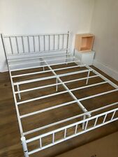 White double bed for sale  LONDON