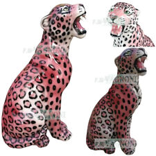 Statua giaguaro rosa usato  Italia