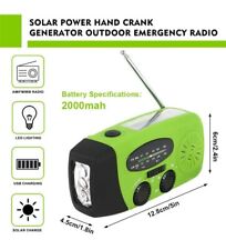 Solar radio handkurbel gebraucht kaufen  Falkensee