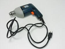 Taladro vintage Black and Decker 7190 VSR 3/8" 1200 RPM 120v y llave segunda mano  Embacar hacia Argentina