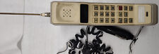 Vintage 80s Dynatac 8000 Motorola Brick Cell Mobile Car Phone Telephone with Ad for sale  Shipping to South Africa