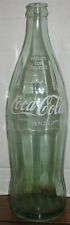 Vintage Coca-Cola 26 Fl Oz Joliet ILL IL Zielona szklana butelka sodowa Rekwizyt na sprzedaż  Wysyłka do Poland