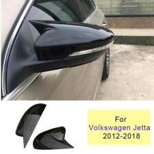 Para Volkswagen Jetta 2012-18 preto brilhante OX buzina retrovisores laterais traseiros tampa acabamento 2p comprar usado  Enviando para Brazil