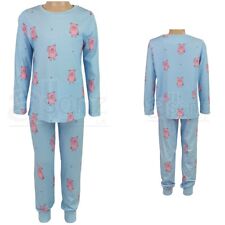 Usado, Conjuntos de pijama de algodão manga comprida infantil meninos meninas ex M S Percy Pig PJs Nova Era comprar usado  Enviando para Brazil