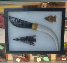 Indian arrowheads obsidian for sale  Port Orange