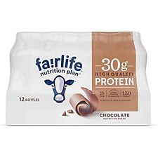 Fairlife Nutrition Plan High Protein Chocolate Shake, 12 pk. for sale  Shipping to South Africa