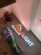 Coors light neon for sale  Mission Viejo