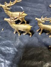 brass deer statue for sale  Lost Springs