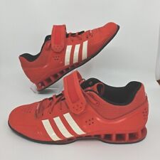 Zapatos de levantamiento de pesas Adidas AdiPower - rojos - para hombre - talla 11.5 - ART V24382  segunda mano  Embacar hacia Argentina