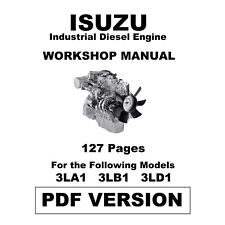 Isuzu 3LA1 / 3LB1 / 3LD1 Diesel Engine Workshop Repair Service Manual - PDF for sale  Shipping to South Africa