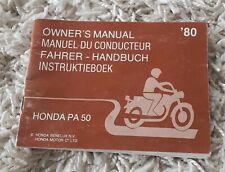 Honda pa50 genuine for sale  POOLE