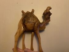 Handcarved wooden camel for sale  LIVERPOOL