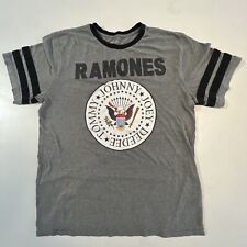 Camiseta Ramones Eagle Crest Logo XL Cinza 1234 Punk 2016 Manga Listrada Hey Ho comprar usado  Enviando para Brazil