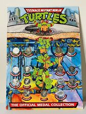 RARO ~ Vintage 1990 Teenage Mutant Ninja Turtles Coleção Oficial de Moedas Medalhas comprar usado  Enviando para Brazil