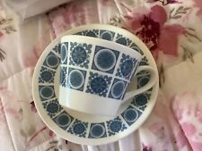 Royal Tuscan CHARADE by Wedgwood TEA CUP &  SAUCER Bone China Perfect condition  for sale  BEDFORD