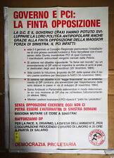 Manifesto originale politica usato  Viterbo