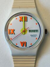Reloj Swatch 1990 SHORT LEFT GW701 ~ No funciona segunda mano  Embacar hacia Argentina