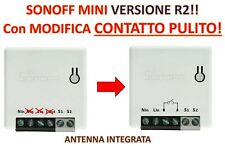 Sonoff MINI modificato contatto pulito nuova versione R2, apriporta, caldaia usato  Lecce