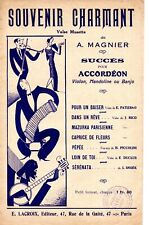 Partition 1940 accordéon d'occasion  Chaumont