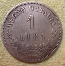 Lira valore 1863 usato  San Benedetto Del Tronto