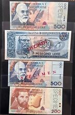 Albania lot banknotes d'occasion  Paris XII