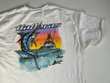 Camiseta Hatteras Yate Mangas Cortas Hombre 2XL Pesca Pez Vela Marlín Navegación segunda mano  Embacar hacia Argentina