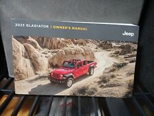 Usado, Jeep Gladiator 2023 kit manual para propietarios de Estados Unidos fabricante de equipos originales con bolsa Jeep segunda mano  Embacar hacia Argentina