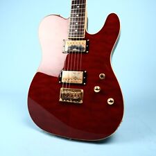 2002 Schecter Diamond Series Tele PT Cherry Electric Guitar for sale  Shipping to South Africa