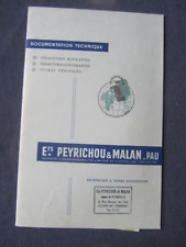 Anciennes brochures peyrichou d'occasion  Saint-Éloy-les-Mines