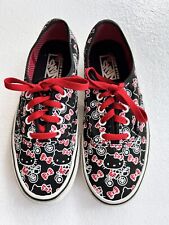 Hello Kitty Vans Colab Off The Wall Era Verdadeiro Branco Vermelho Preto Feminino 7 Masculino 5.5 comprar usado  Enviando para Brazil