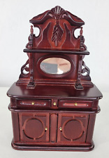 Dollhouse mahogany hutch for sale  Zanesville