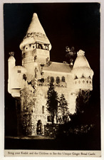 Postal con foto real vintage del castillo de pan de jengibre, Hamburgo Nueva Jersey segunda mano  Embacar hacia Argentina