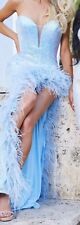 Jovani strapless feathered for sale  Wagoner