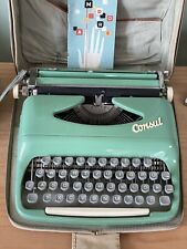 Fully Working,stylish and well-preserved Consul typewriter in mint green! comprar usado  Enviando para Brazil