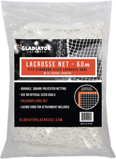 Rede de meta lacrosse de substituição resistente 6 mm 6'x6' para gols profissionais quadrados comprar usado  Enviando para Brazil