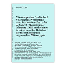 Mikroskopisches quellenbuch vo gebraucht kaufen  Berlin