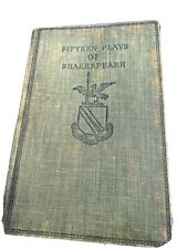 Antique book Shakespeare Fifteen Plays Of Shakespeare 1924 for sale  GLOUCESTER