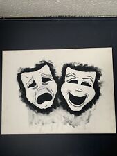 Drama masks painting for sale  Holt