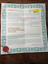 certificato rolex usato  Torino