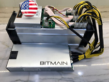 Used, Bitmain S9 13.5TH/s ANT ASIC MINER  + PSU Good Working Condition IN BOX, USA for sale  Shipping to South Africa
