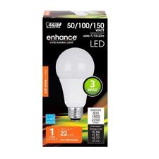 Feit Enhance A21 E26 (Medium) LED Bulb Soft White 50/100/150 Watt for sale  Shipping to South Africa