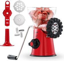 Geedel Meat Mincer Grinder and Sausage Maker Machine Easy Cleaning & Fast Red for sale  Shipping to South Africa